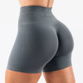 M319 Hot Sell Skinny Body Lift Jacquard Three-Quarter Fitness Shorts Seamless Lightweight Yoga Pants