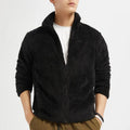 New Warm Fleece Jacket Men Zipper Windbreak Mens Winter Jacket Loose Oversize Coat Men Women Hip Hop Fleece Padded Jacket