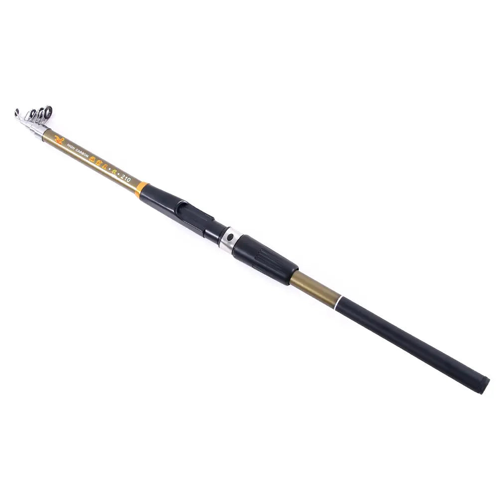 2.4M Hard Adjustable Fishing Rods Telescopic Pole