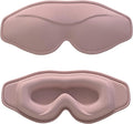 Custom Logo 3D Sleep Eye Mask Integrated Nose Wing Memory Foam Sleeping Mask Light-Blocking Eye Mask
