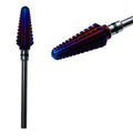 Tornado Purple 3XC 3X Nail Drill Bit 3/32\" Sharp Steel Milling Cutter Manicure Rotary Burr Accessories
