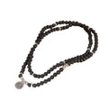 Muslim Prayer Jewelry Natural Stone Lava Mala Necklace Mala Beads 108 Natural Gemstones