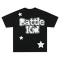 Mens Breathable 100% Pure Cotton Hip Hop T-shirts Customized Embroidery 3D Graphic Printing Custom Fabric Tshirt