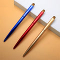 Custom Logo 100% Pure Kolinsky Acrylic Nail Brush #8 Professional French Brush Nail Sable Hair Gold Handel Brush for Nail Art