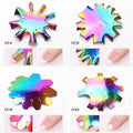 New Multi Color Easy French Tip Smile Line Edge Cutter Stencil Trimmer Manicure Nail Art Styling Tool