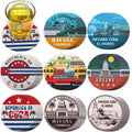 Wholesale 4 Inch Cup Beer Coasters Absorbent Kraft Paper for Hotel Restaurant or Bar for Drinks-Restaurant and Bar Essentials