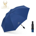 Wholesale 3-Fold Japanese Style Travel Umbrella Strong Windproof Compact Portable Minimalist Plastic Promotional Gift Giveaways