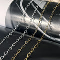 Excellent 14K Gold Filled Heart Chain Bulk Fine Mother's Day Jewelry Permanent Chain