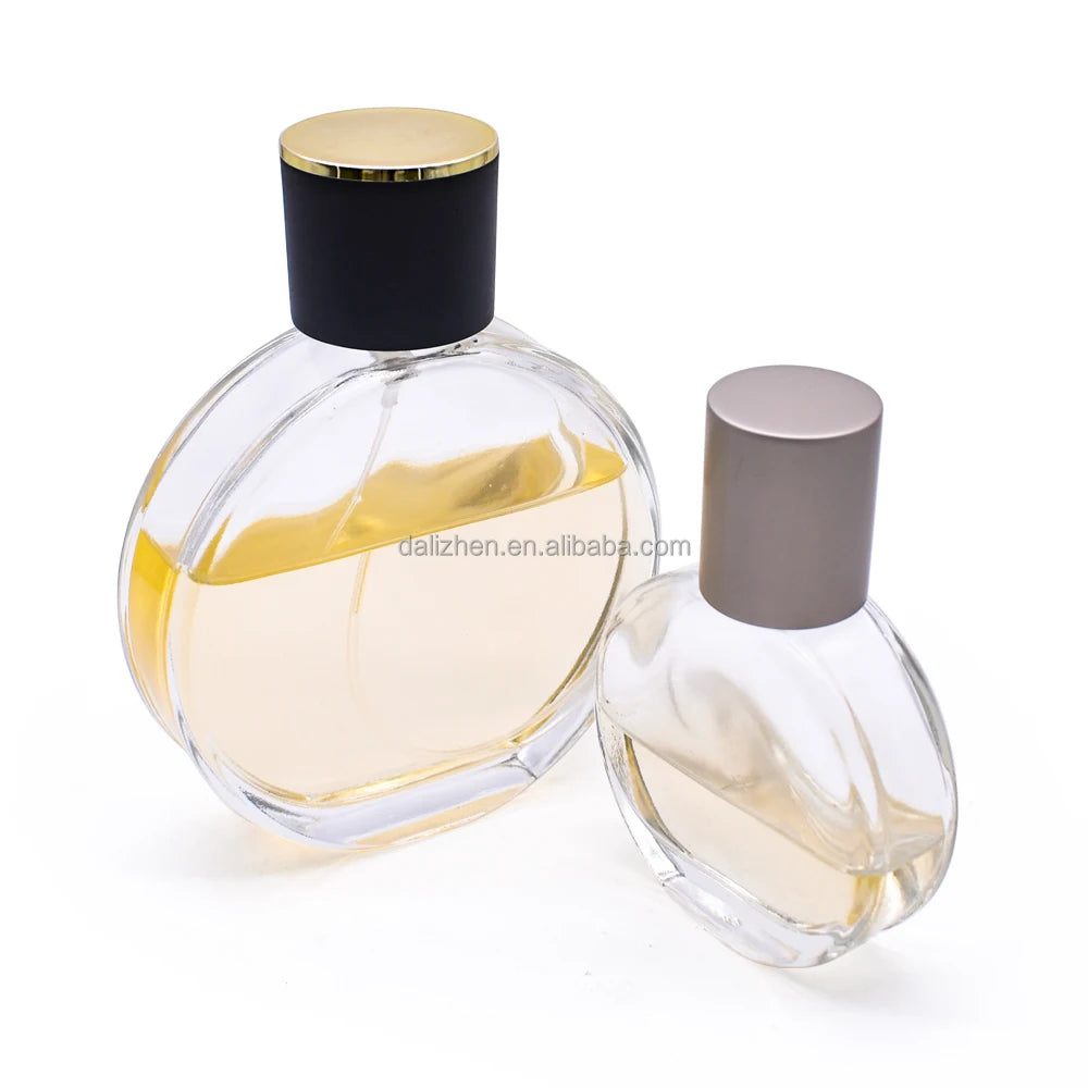 Preferred Material Oval Perfume Bottle Perfume Bottle 30ml 50ml 100ml Spray Perfume Bottle