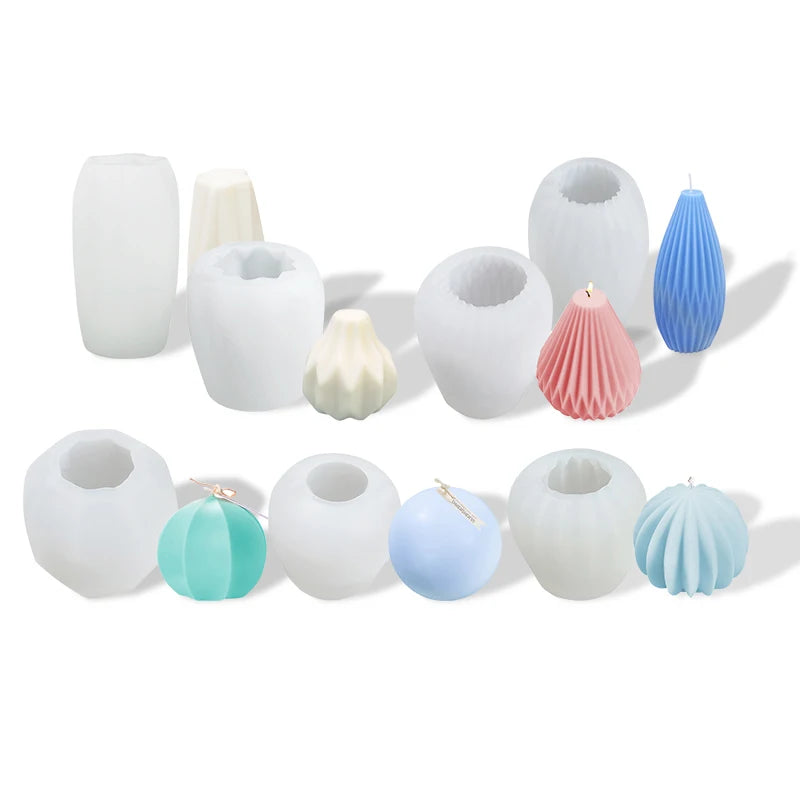 2025 NEW 3D Fruit Shaped Mould Making Silicon Candle Moulds Cake Tools Silicone Mould