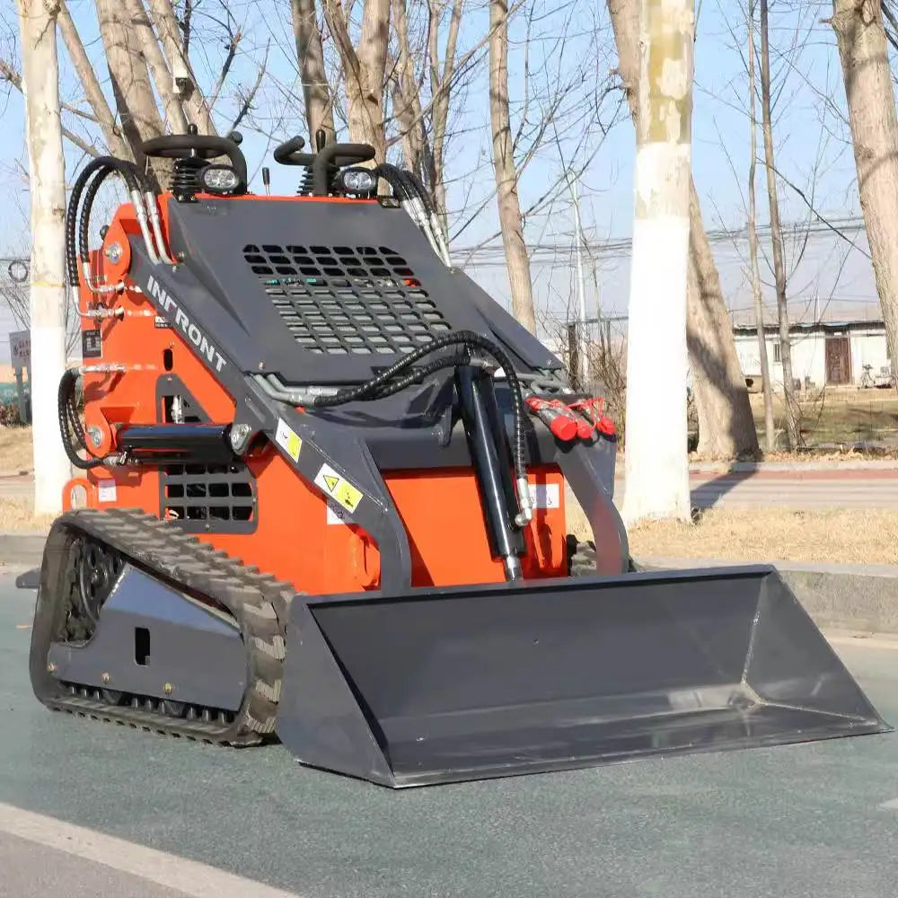 Infront 380 Mini Wheel Loader EPA Engine Front End Loader Earth-moving Machinery Skid Steer Loader