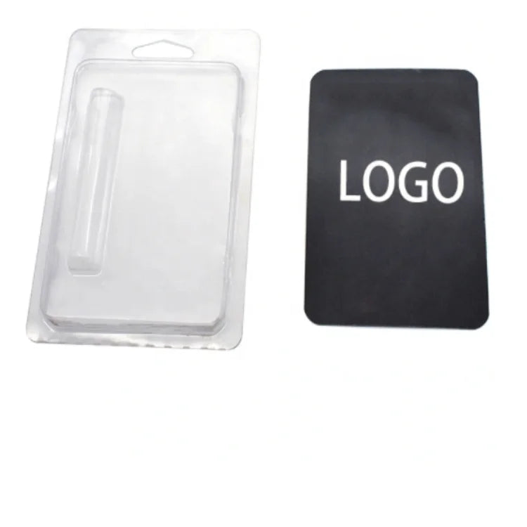 Sample Provided Clear Customized Plastic 0.5ml 1ml Cartridge Folding Blister Packaging