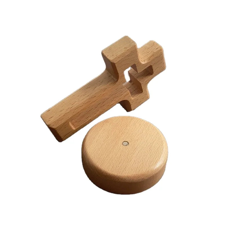 Customizable Christian Gift Crucifix Jesus Cruz  Wooden   Igious Church Wholesale