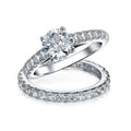 Jewelry Manufacturer Luxury 925 Sterling Silver Engagement Wedding Rings Fashion Women's Rings