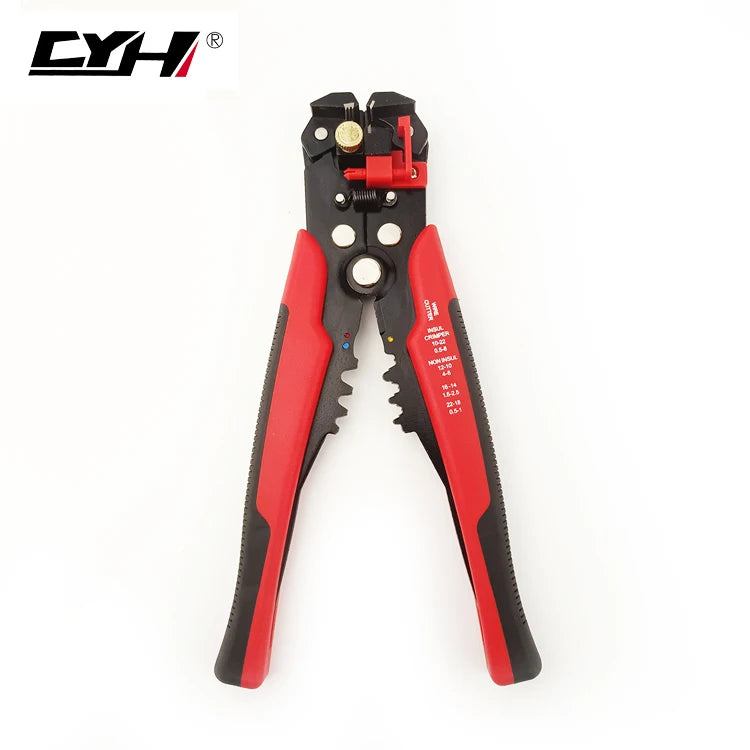 Electrician Special Tools Multifunctional Self Adjusting Cutter Crimping Tool Pulling Pliers Automatic Wire Stripper