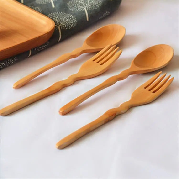2023 Hot Sale Small Round Wooden Spoons Camping Classic Design Eco-Friendly Hunan Good Price Premium Quality Product