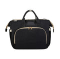 New Style Portable Foldable Baby Diaper Bag Casual Multifunctional Mommy Travel Bag with Baby Bed Large Capacity Diaper Tote Bag