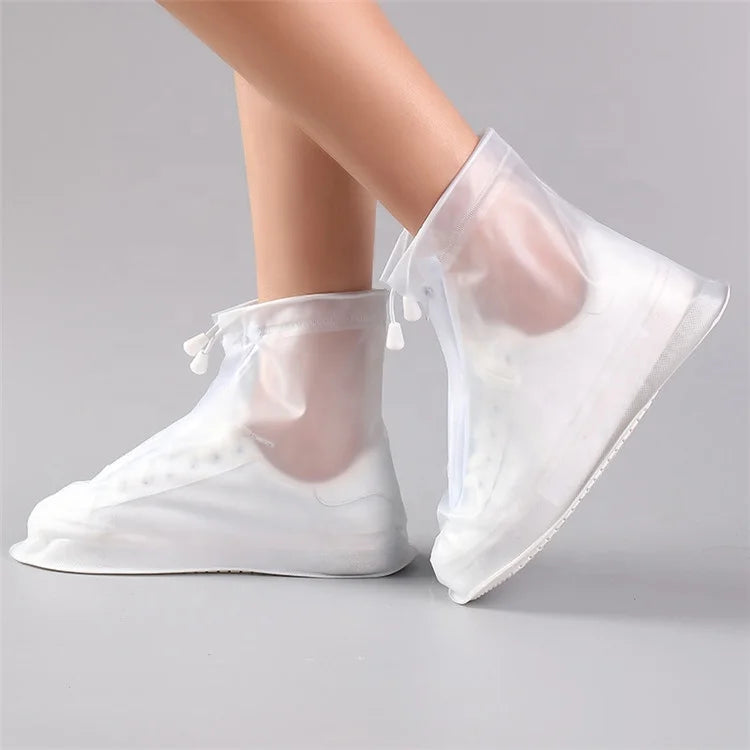 Waterproof Foldable Clear Shoes Cover Boot Transparent Protector Shoe Protective Cover Garden Protective Gear