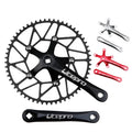Litepro Bicycle Square Hole Crank for BCD130 170mm Aluminum Alloy  Bicycle Parts for Folding Road Bike  Bicycle Crank