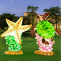 Customized Landscape Wall Art Decor Animal Ocean Style Turtle Sea Coral Sculpture in Popular Sale