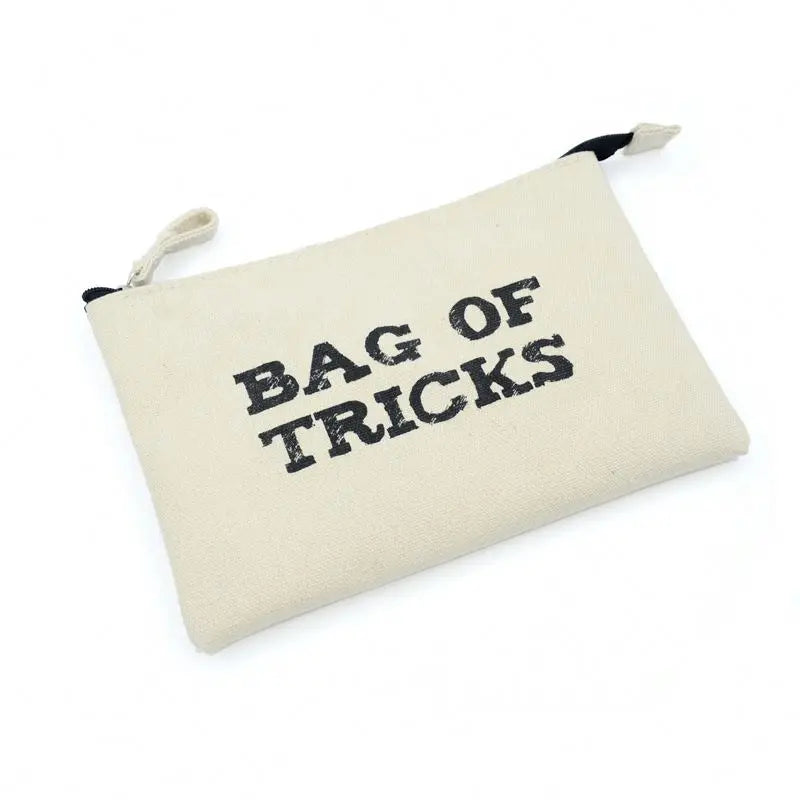 Factory Wholesale Wholesale Canvas Zipper Pouch Makeup Bag Low Moq