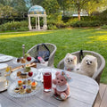 Three Layer High End Crystal Pastry Tray Dried Fruit Dinnerware Set Home Decor Item Elegant Dessert Plate European Style 3-Piece