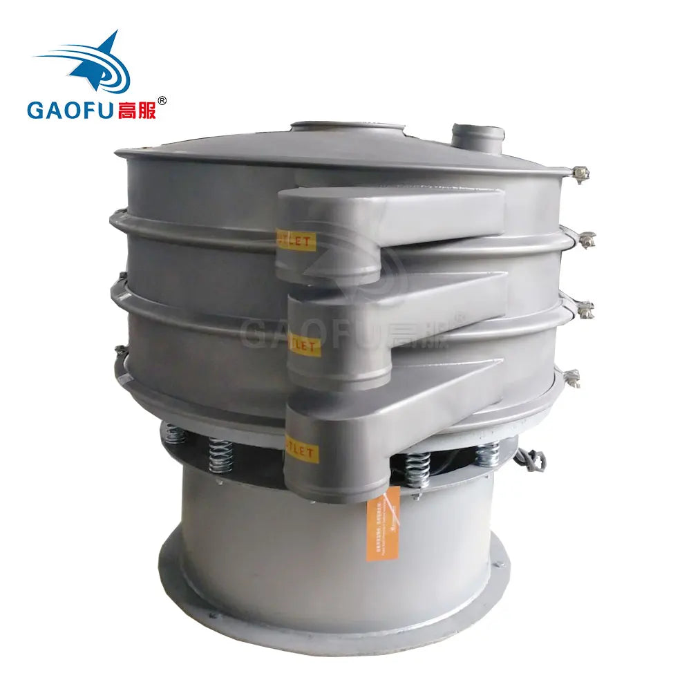 Industrial Vibrating Screen Machine Sieving Limestone Powder Coating Sieve Powder Sifter Stainless Steel 1200mm Diameter