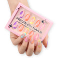 Wholesale 30pcs/Box Short Almond Square Artificial False Nails Soft French Tip Press-on Nails for Nail Art Salon for Finger