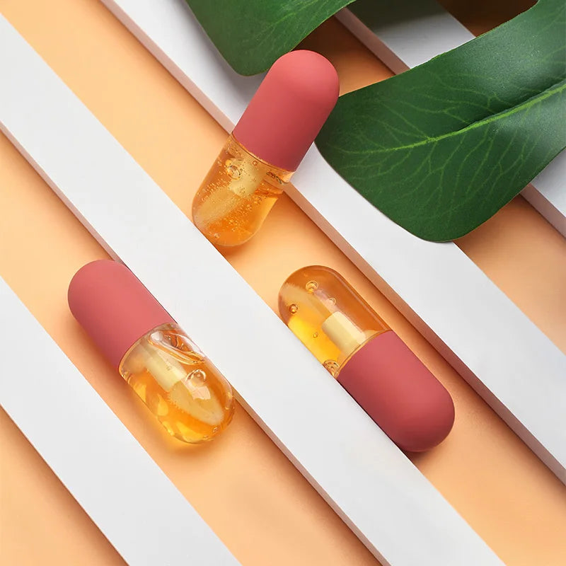 Private Label Vegan Natural Moisture Dry Lip Treatment Lip Oil Serum Wholesale Lip Plumping