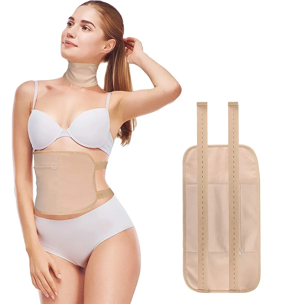 Reusable Essential Oil Care Assist Pack Soft Wool Castor Oil Pack Sleep Self Conditioning Belt