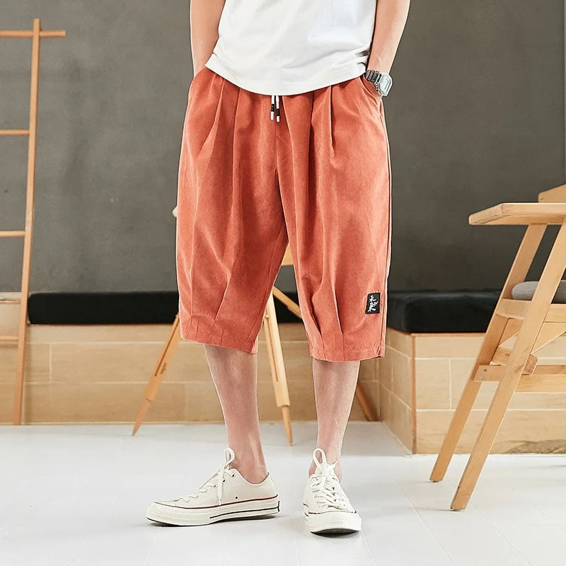 2023 New Streetwear Men's Shorts Casual Big Size Cargo Shorts Men New Bermuda Knee Length Male Short Trousers Size 6xl-8xl