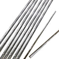 37" Chrome Silver Plating 0.37" Stepped Golf Steel Iron Shaft