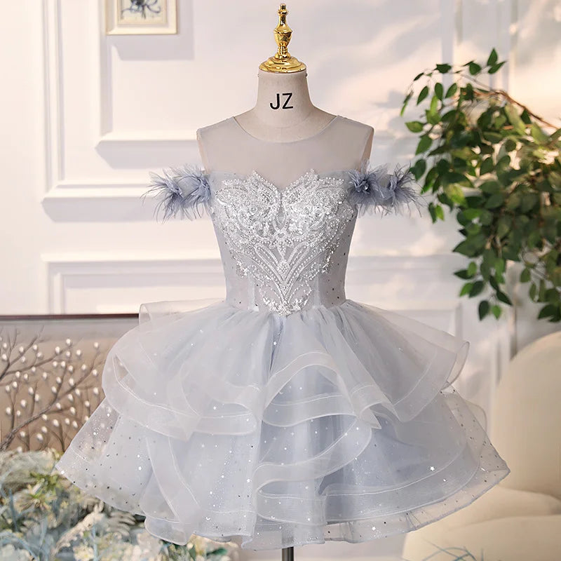 2025 New Party Dress Quinceanera Dresses Ball Gown Sweet Princess Short Birthday Dress