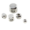 New Arrival Factory Price Quartet Bead Stainless Steel Hexagonal Spacer Beads With Different Size