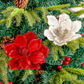 Handmade Three-Layer Artificial Christmas Tree Arrangement Christmas Flower Decoration