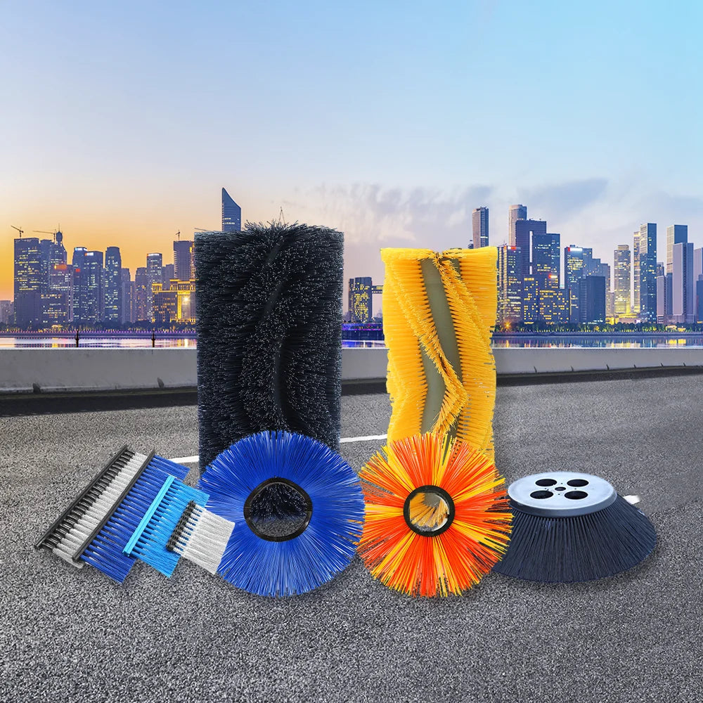 Zhenda Road Sweeper Brush Pp Material Snow Cleaning Wafer Brush and Sweeper Brush