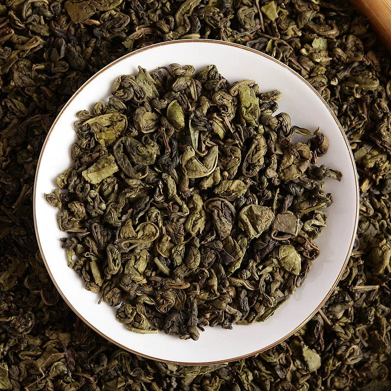 Wholesale Yunnan Green Gunpowder Tea Biluochun Tightly Rolled Tea Spring Loose - Leaf Green Pearl Tea