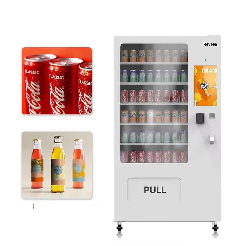 Export Europe Popular Multifunction Vending Machine for Drinks and Snacks Soda Vending Machine