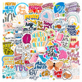 New 50PCS Psychology Therapy Awareness Inspirational Positive Energy Decals Demental Health Sticker