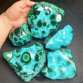 Wholesale Raw Chrysocolla Stone Crystal Natural Chrysocolla Malachite Crystal Rough Stones
