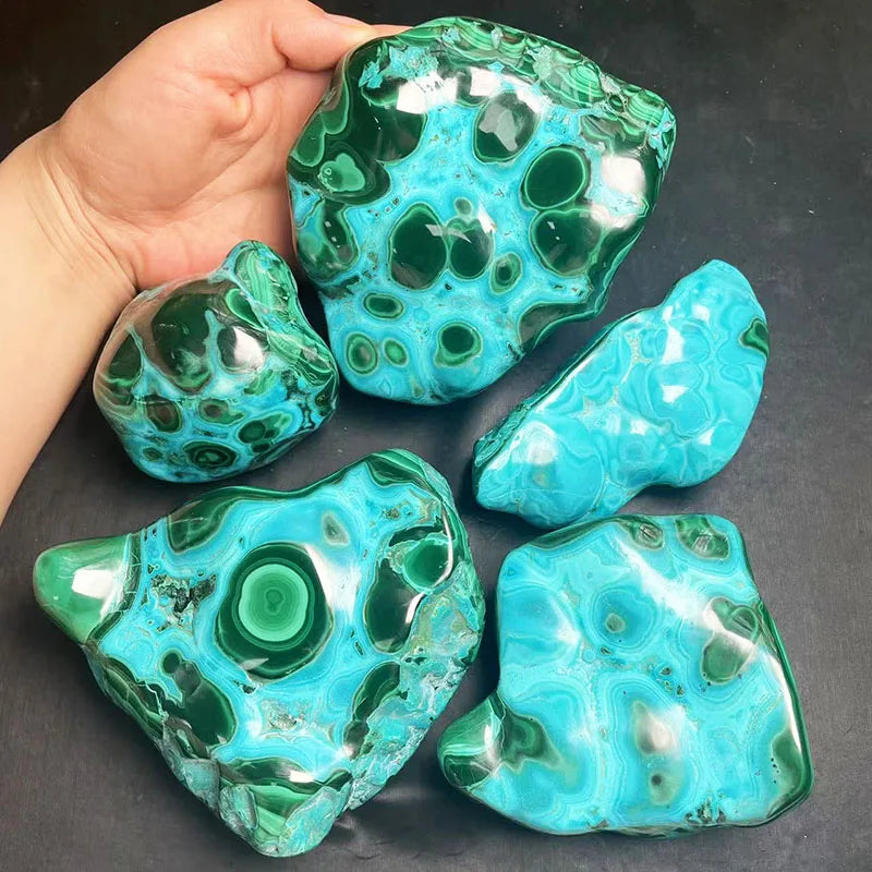Wholesale Raw Chrysocolla Stone Crystal Natural Chrysocolla Malachite Crystal Rough Stones