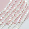 6mm Mother of Pearl Shell Beads for Diy  Wholesale Heart Shape Natural Mother Pearl Shell Beads for Earring Making