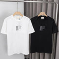 Free Shipping Summer 100% Cotton Designer T Shirts Good High Logo Embroidery Short Sleeve Male Tshirts Trendy Design T-shirt