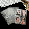 Trading Card Sleeves 4/2/1 Pockets Card Storage Album Pages Fit 6 Ring Binder Ideal for Baseball and Other Sports Card Page