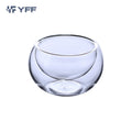 Good Quality clear Reusable Coffee Cup Glass Borosilicate Double Wall Glass Drinking Cup