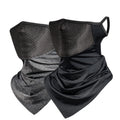 Men's Summer Full Face Cycling Mask Breathable UV Protection Ice Silk Hanging Ear Scarf Outdoor Cycling Bandana Bernu