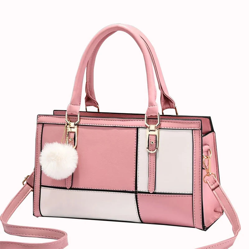 Customised Logo Women's Tote Bags New Designer PU Leather Handbags Ladies' Handbags with Customised Logo