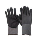 15g Nitrile Foam Rubber Gloves Dotted Abrasion Resistant Anti-slip Work Gloves
