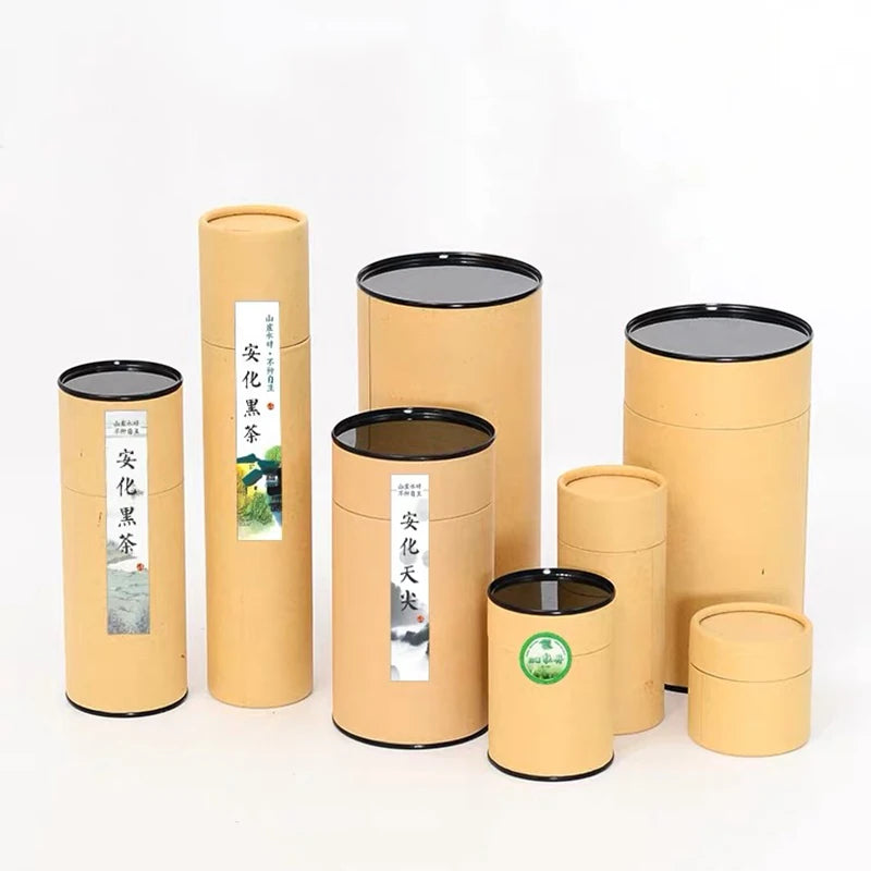 Star Packaging Factory Direct Sales Protein Powder Tea Candy Potato Chips Packaging Paper Cans Built-in Tin Foil