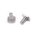 Custom Carbon Steel M5 M6 M8 M10 M12 304 Stainless Solar Square Head T Bolt
